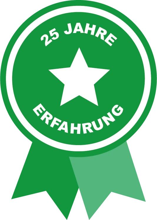 Trustbadge: 25 Jahre Erfahrung
